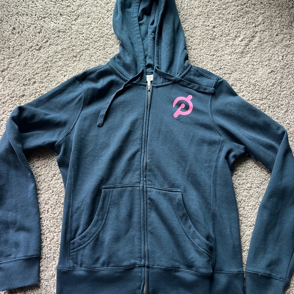 Peloton Women’s Zip Up Hoodie - Medium